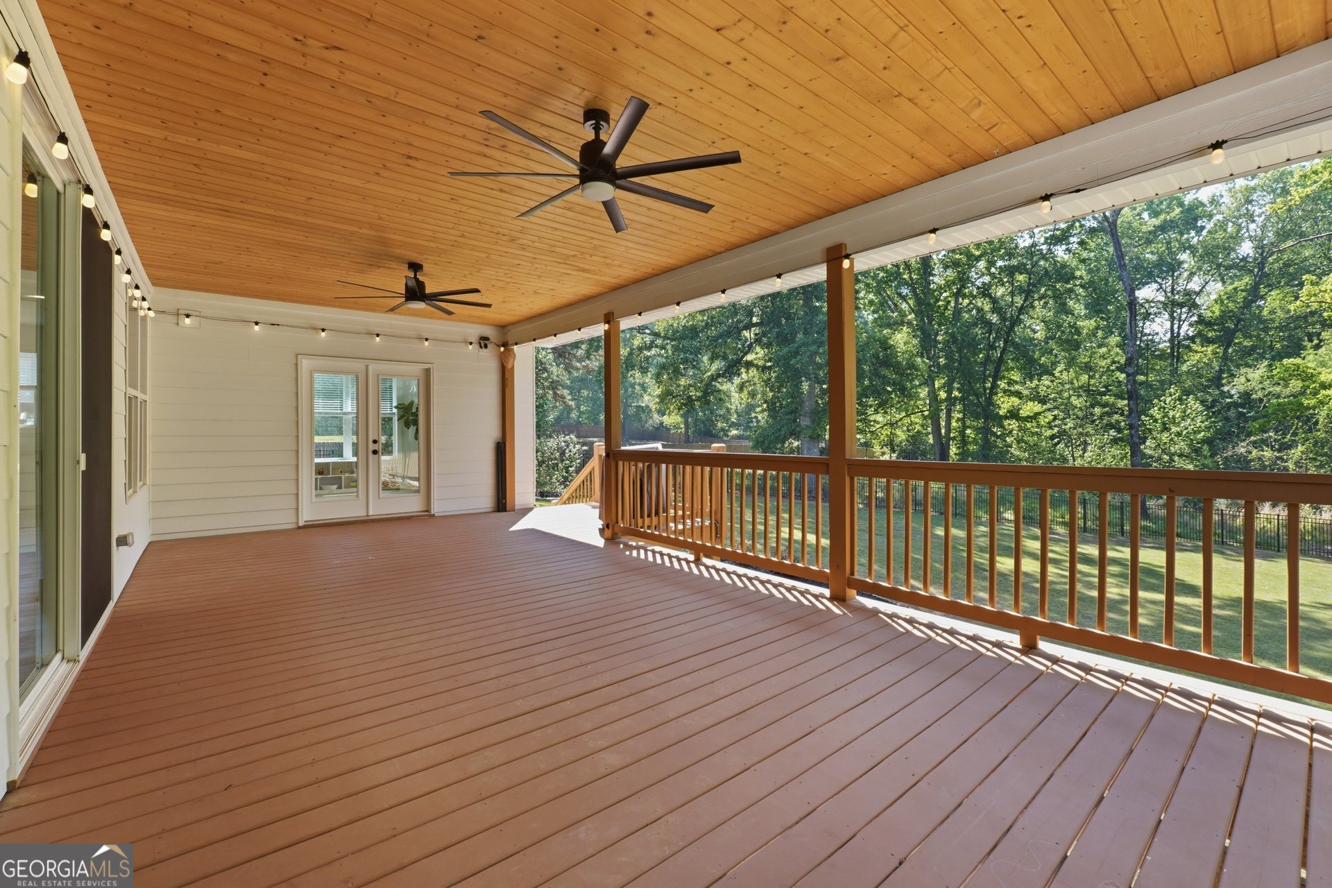 113 Kenmare Row Tyrone, GA 30290 - Photo 46 of 61 a view of a porch with wooden floor and outdoor space