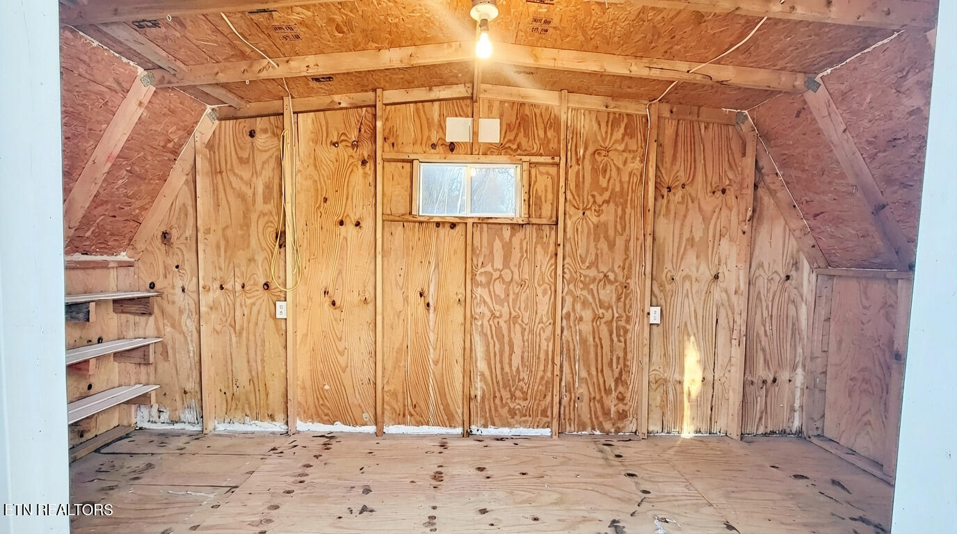 1585 Hill Road Newport, TN 37821 - Photo 23 of 25 STORAGE SHED INTERIOR
