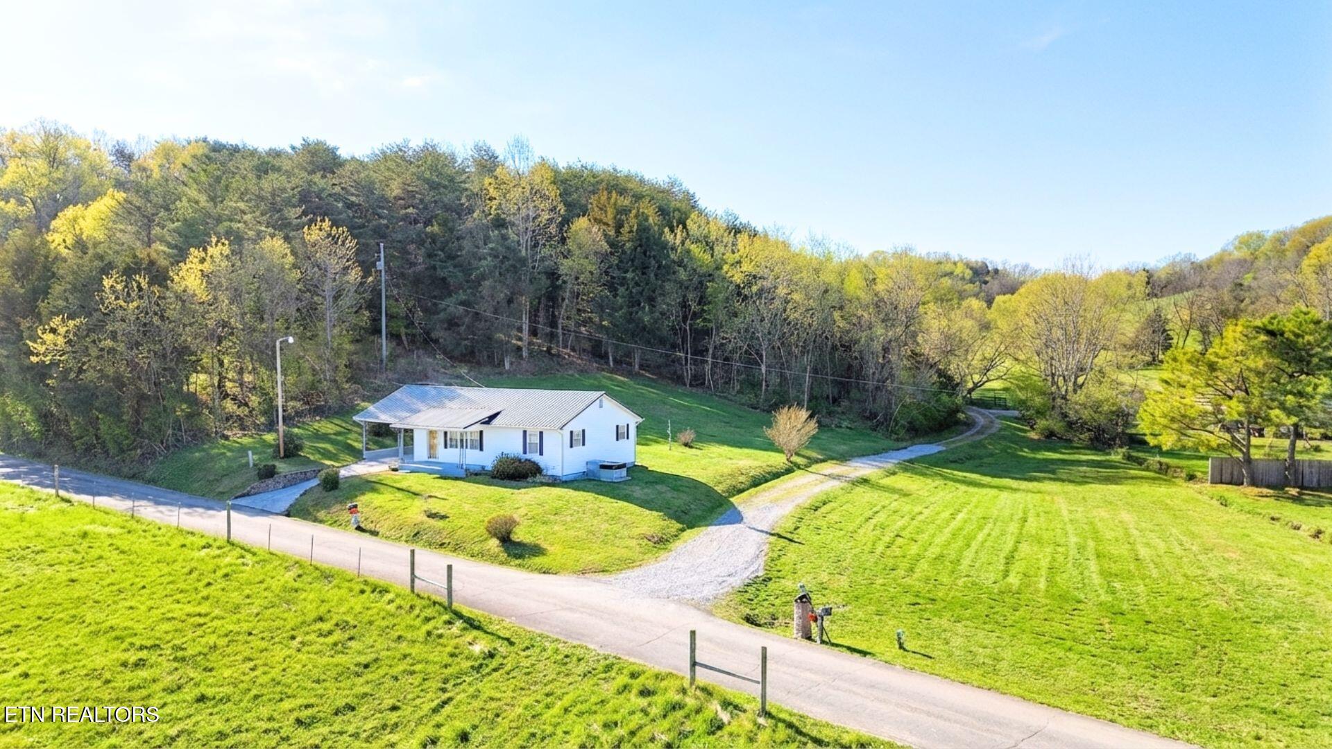 1585 Hill Road Newport, TN 37821 - Photo 6 of 25 AERIAL DRONE PHOTO 1586 HILL ROAD RIGHT