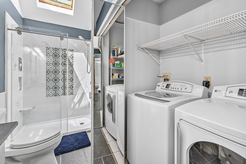 345 Harvey Road Worthington, MA 01098 - Photo 25 of 41 a view of bathroom with washer and dryer
