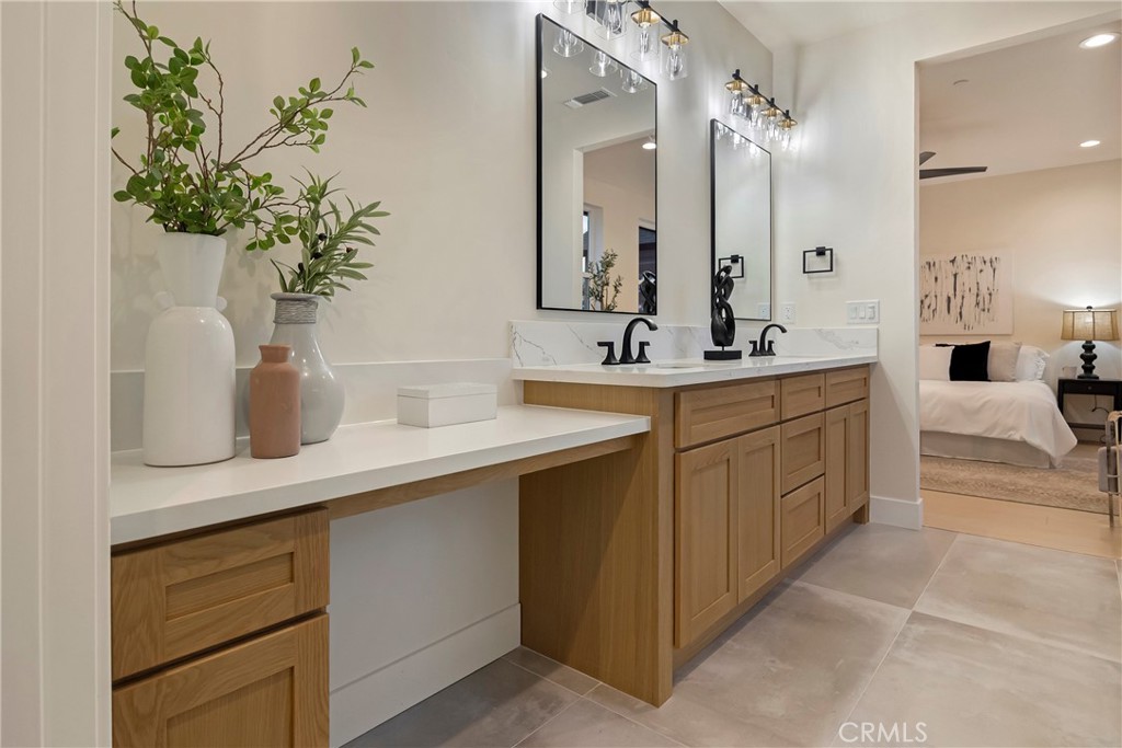 1560 Elliott Road Paradise, CA 95969 - Photo 35 of 50 a bathroom with a sink a vanity and a mirror