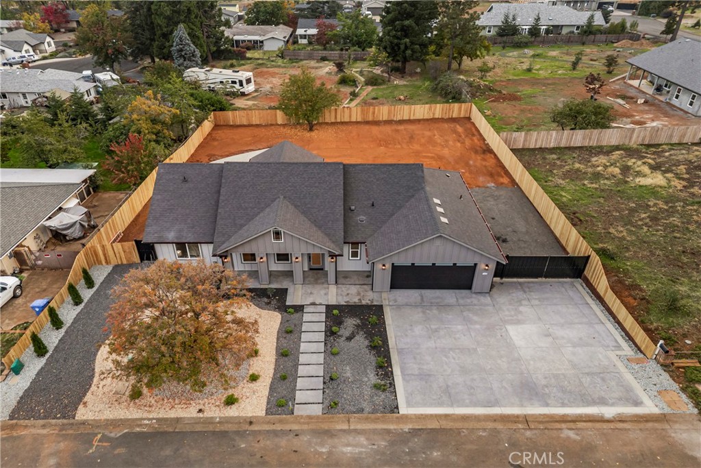 1560 Elliott Road Paradise, CA 95969 - Photo 4 of 50 an aerial view of a house with swimming pool