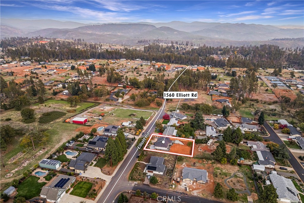 1560 Elliott Road Paradise, CA 95969 - Photo 7 of 50 an aerial view of residential houses with outdoor space