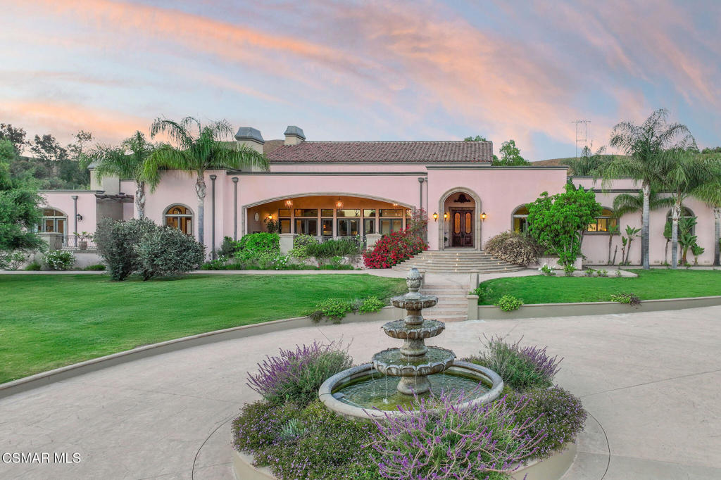 6934 Solano Verde Drive Somis, CA 93066 - Photo 1 of 80 a front view of a house with garden