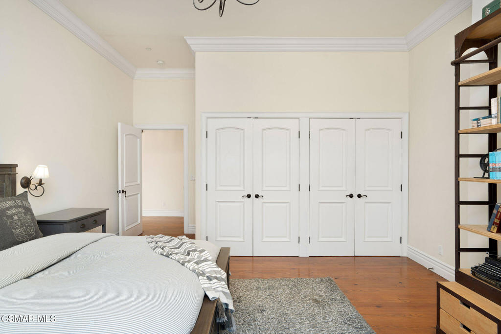 6934 Solano Verde Drive Somis, CA 93066 - Photo 39 of 80 a bedroom with a bed and a window