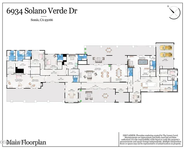 $3,450,000 | 6934 Solano Verde Drive, Somis, CA 93066