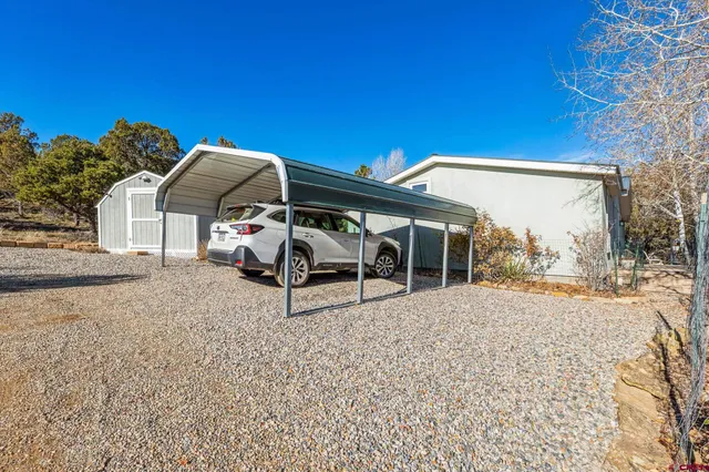 a car parked on the side of the road