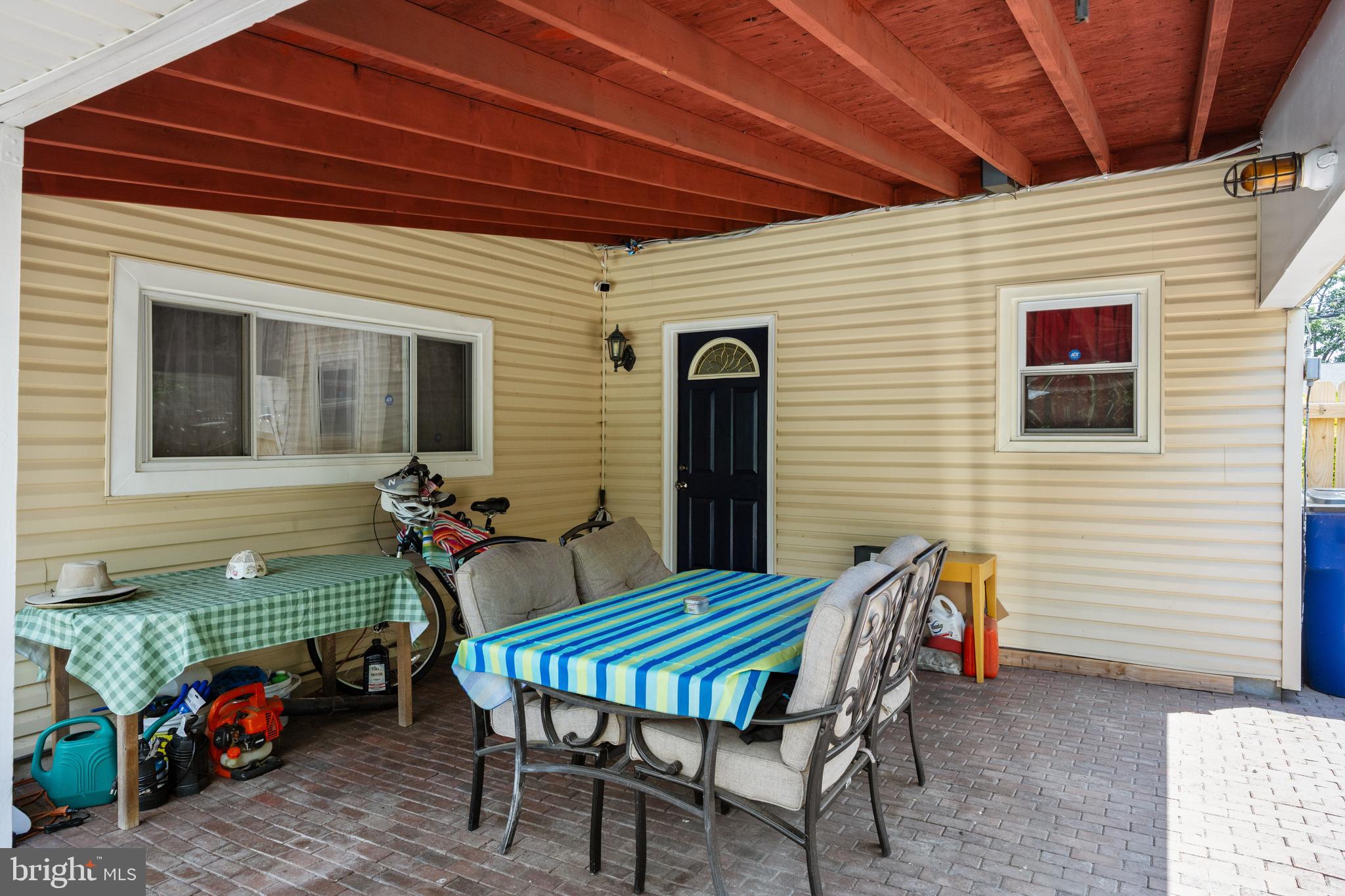 13 Rutgers Drive Delran, NJ 08075 - Photo 35 of 38 a backyard of a house with barbeque oven table and chairs