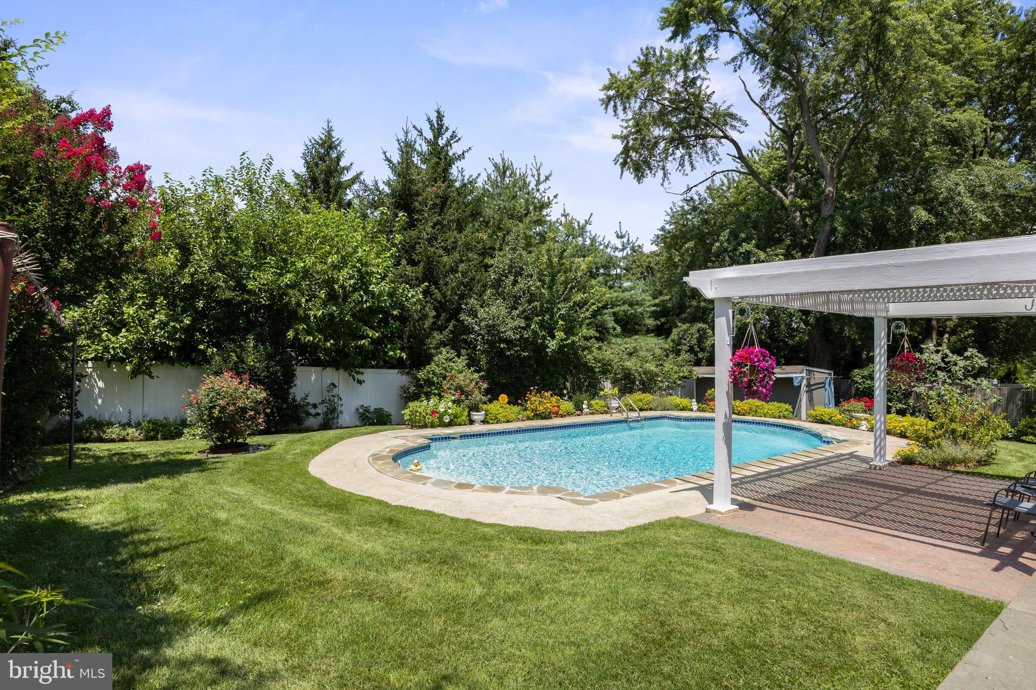 13 Rutgers Drive Delran, NJ 08075 - Photo 5 of 38 a view of outdoor space yard and swimming pool