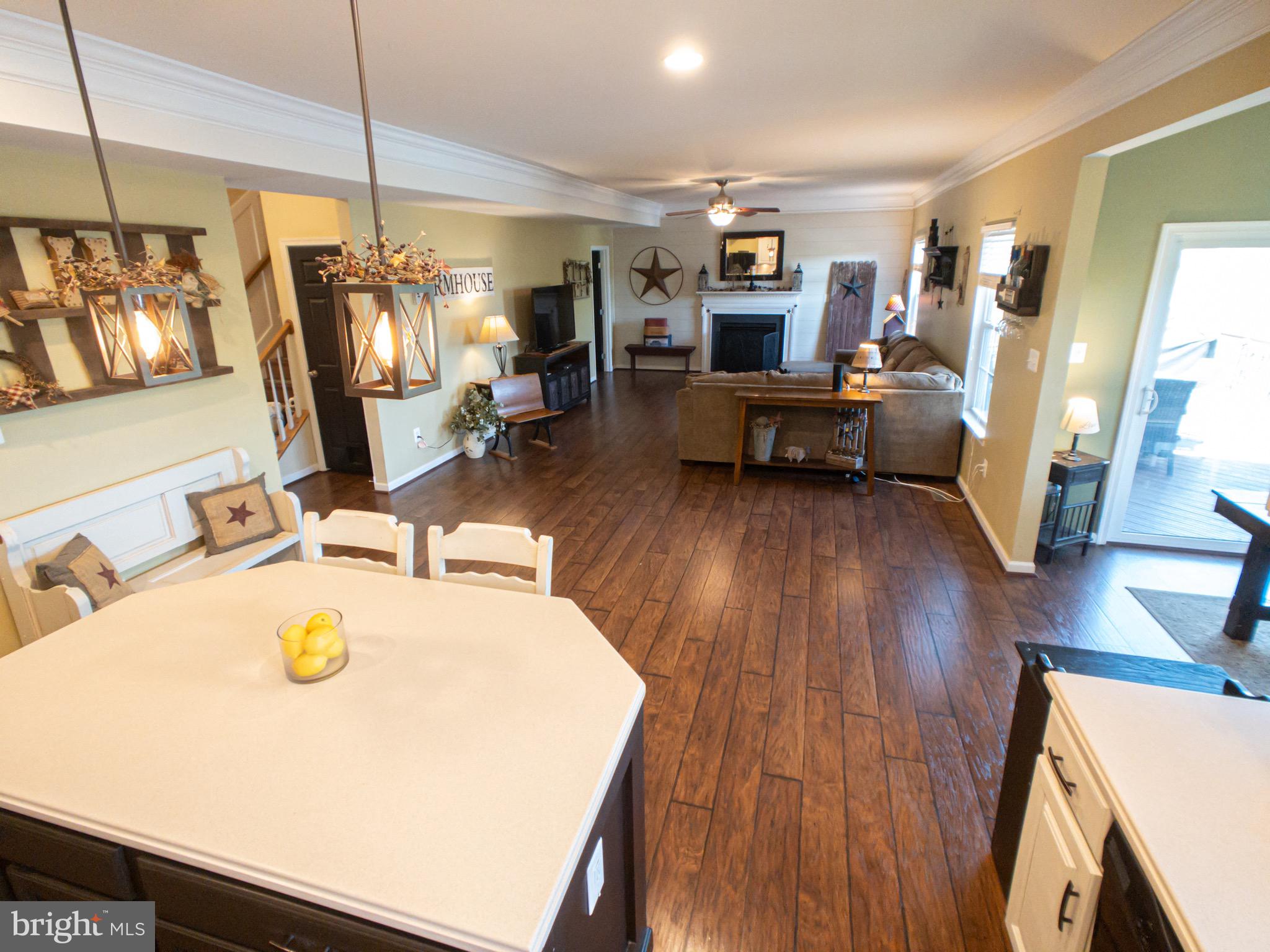 3316 Boathouse Road Warrenton, VA 20187 - Photo 9 of 40 Kitchen into Living/Family Room