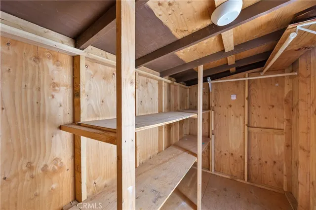 a view of walk in closet