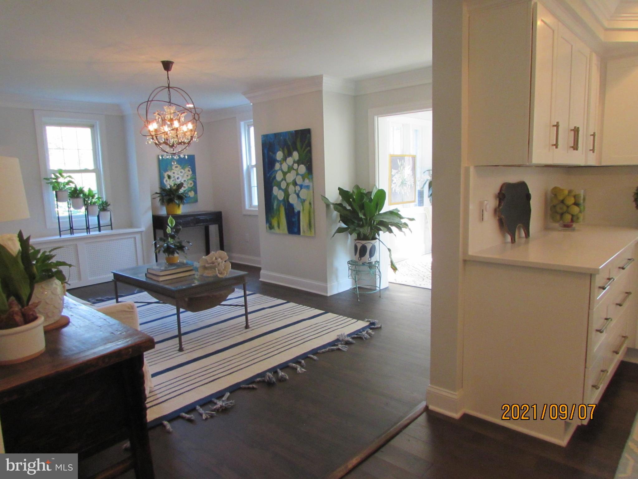 16308 Falls Road Upperco, MD 21155 - Photo 40 of 92 living room open to kitchen & dining nook