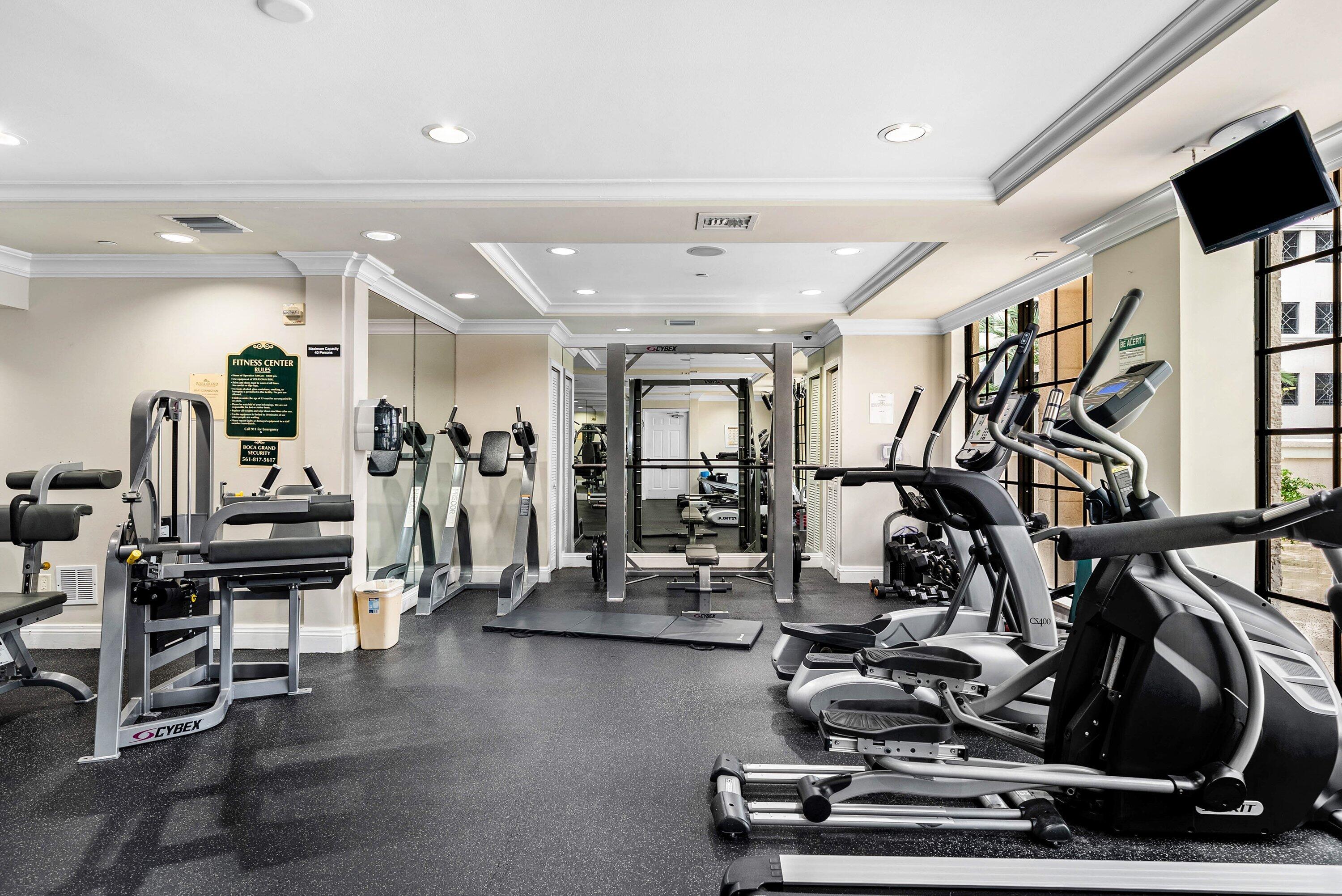233 South Federal Highway, Unit 509 Boca Raton, FL 33432 - Photo 32 of 49 a view of a room with gym equipment
