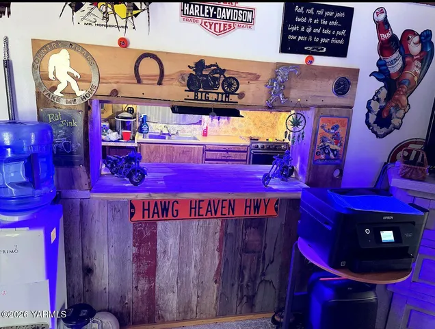 a view of a book shop