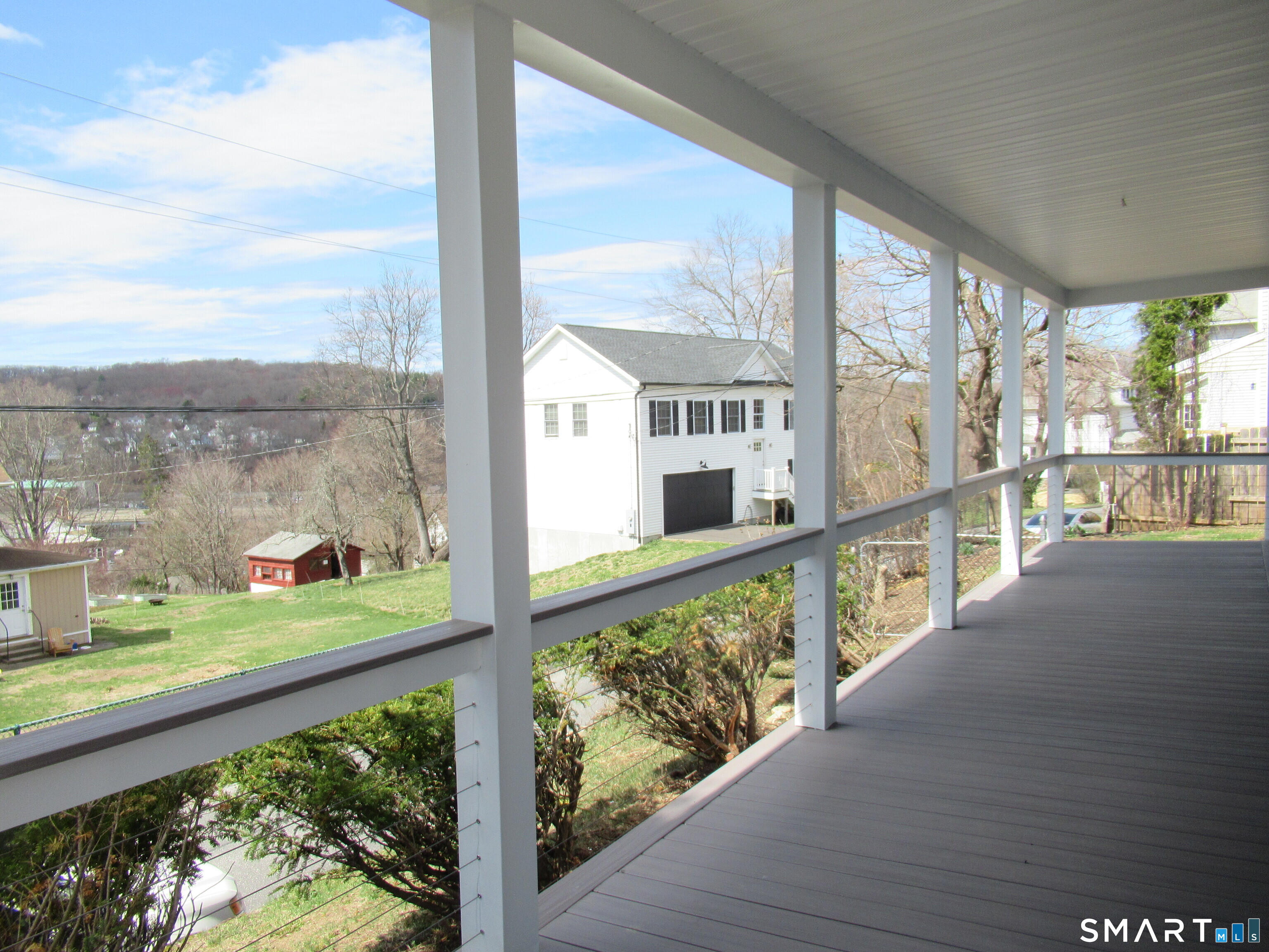 17 Grand Street Seymour, CT 06483 - Photo 38 of 40 a view of a city from a balcony