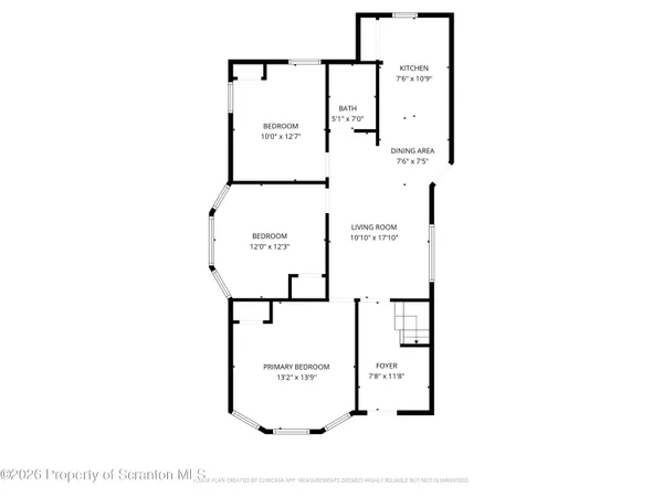 a picture of a floor plan
