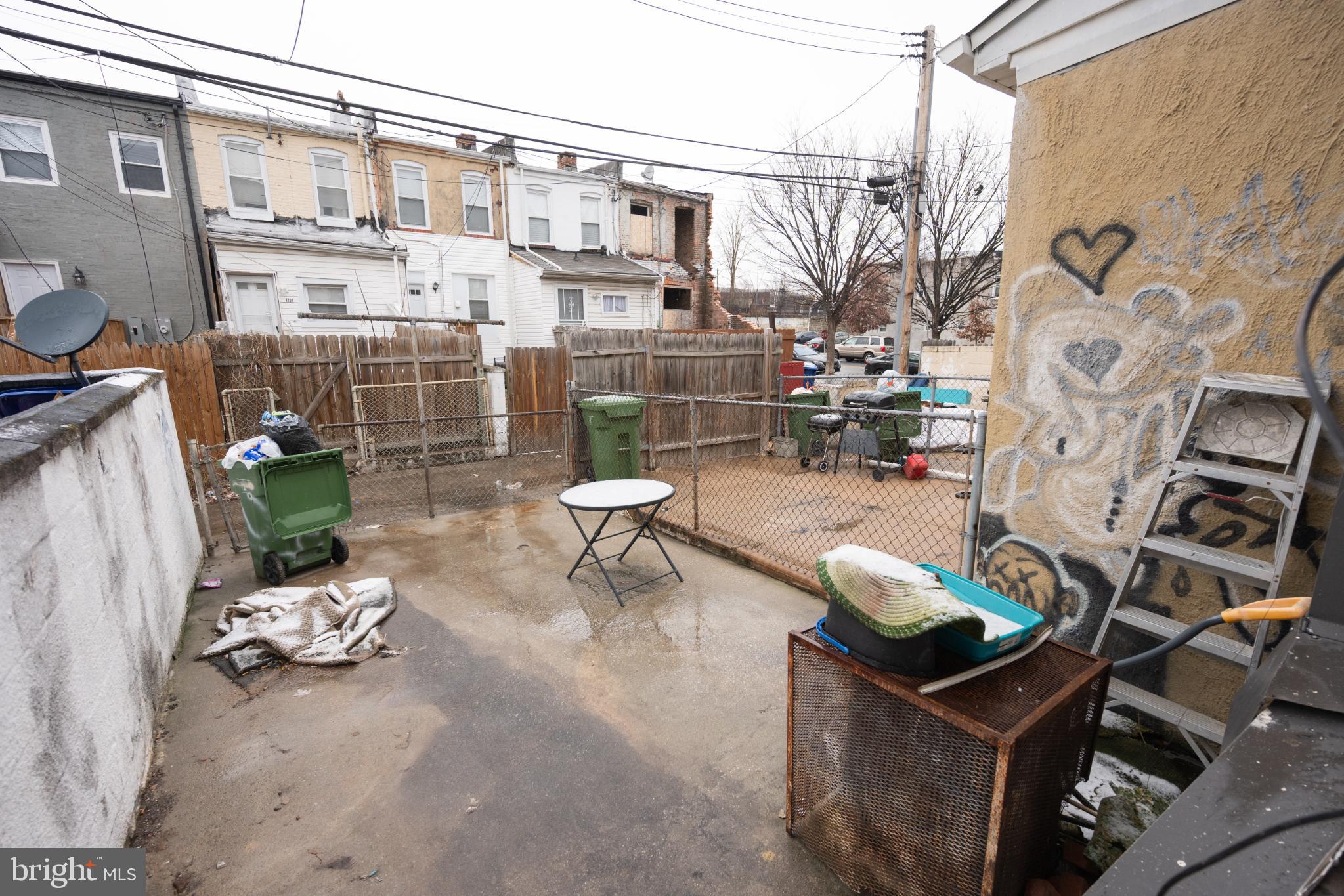1208 Sargeant Street Baltimore, MD 21223 - Photo 19 of 25 Backyard