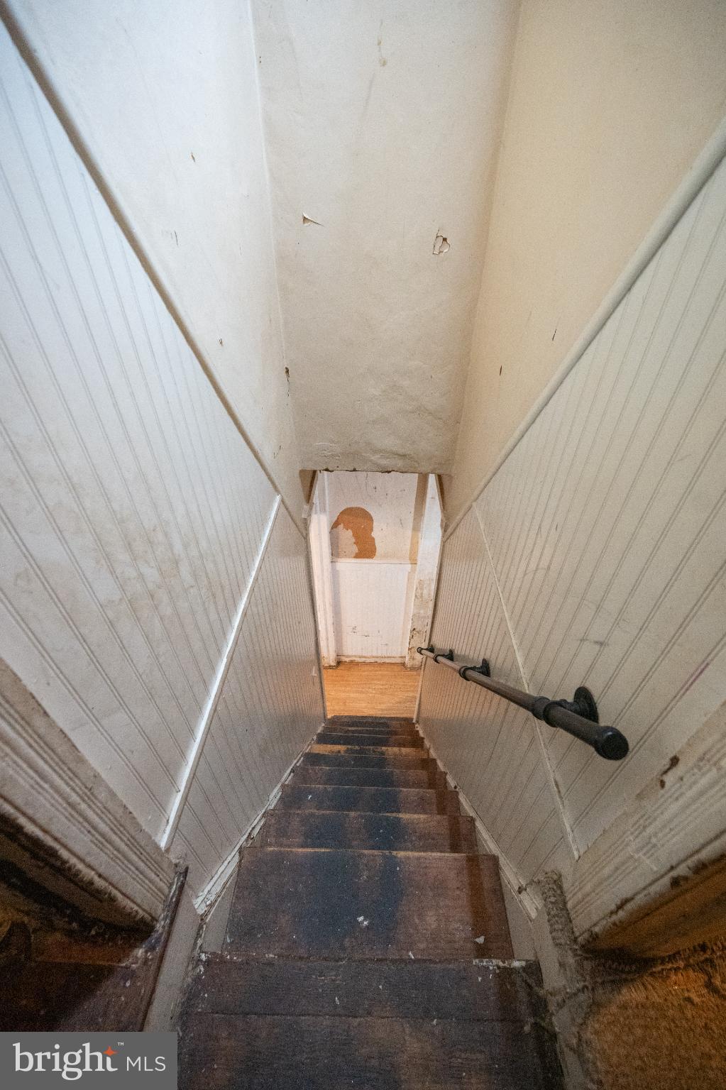 1208 Sargeant Street Baltimore, MD 21223 - Photo 7 of 25 staircase from 1st level to 2nd level