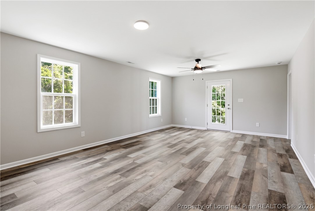 2629 Dumbarton Road Fayetteville, NC 28306 - Photo 19 of 48 Living space with door to patio