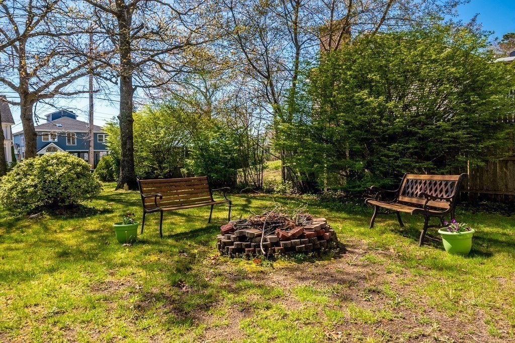 1 Roosevelt Street Wareham, MA 02571 - Photo 13 of 42 a view of a backyard with sitting area