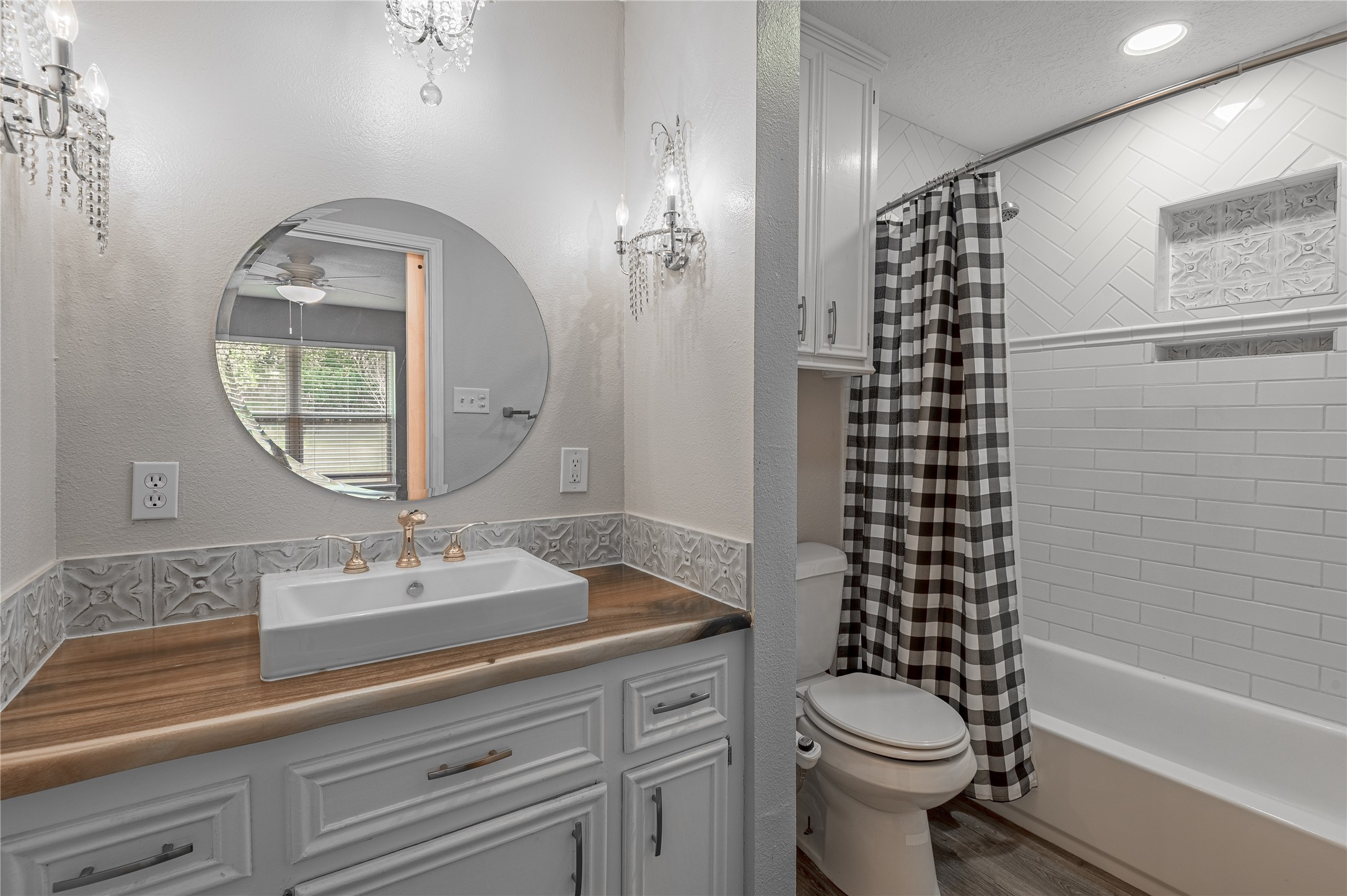 1022 Landing Way Trinity, TX 75862 - Photo 12 of 30 a bathroom with a sink toilet and shower