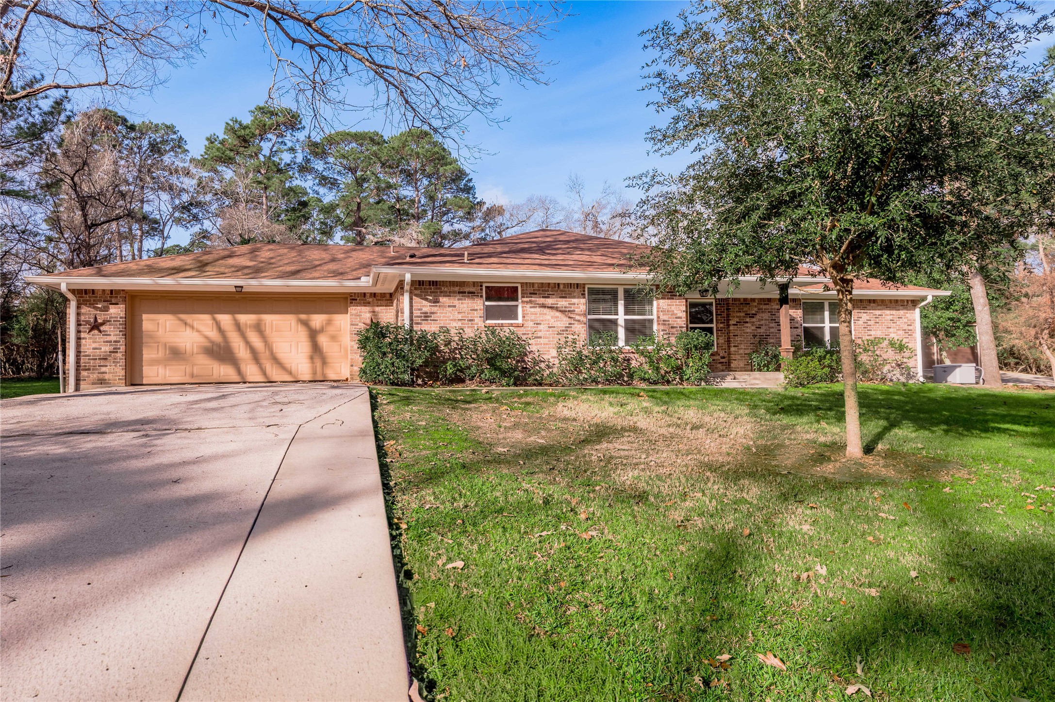 1022 Landing Way Trinity, TX 75862 - Photo 20 of 30 a view of house with backyard