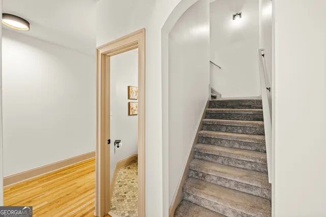 a view of a bathroom with a sink and a tub