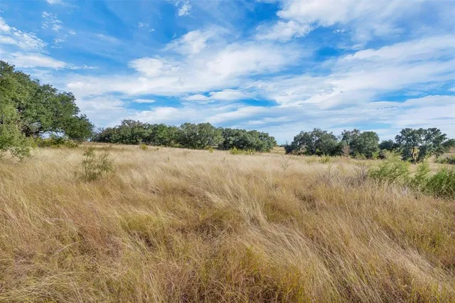 a view of lake with green space