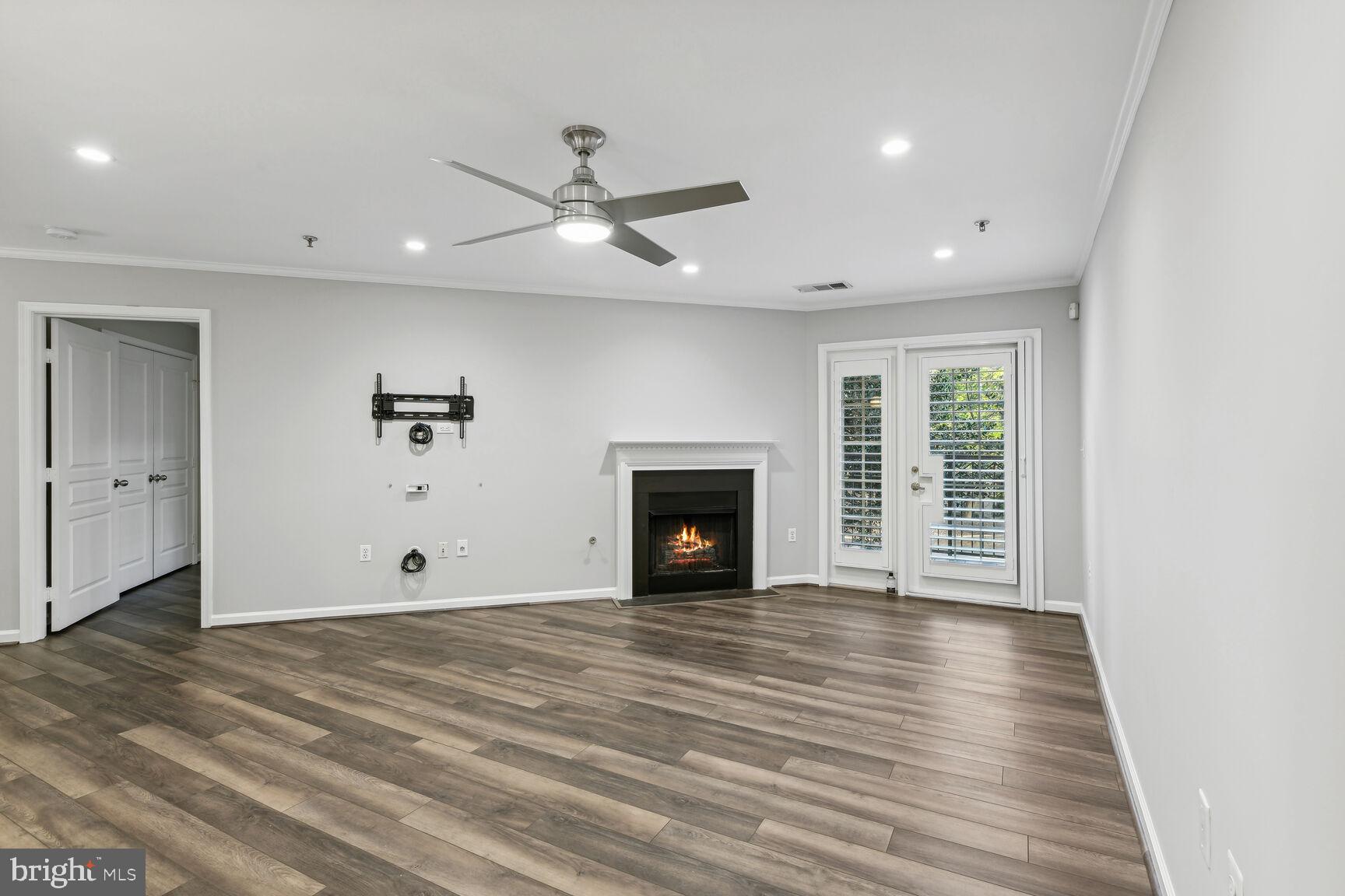 5563 Seminary Road, Unit 216 Falls Church, VA 22041 - Photo 13 of 44 Gas fireplace, TV mount , NEW Recessed Lights