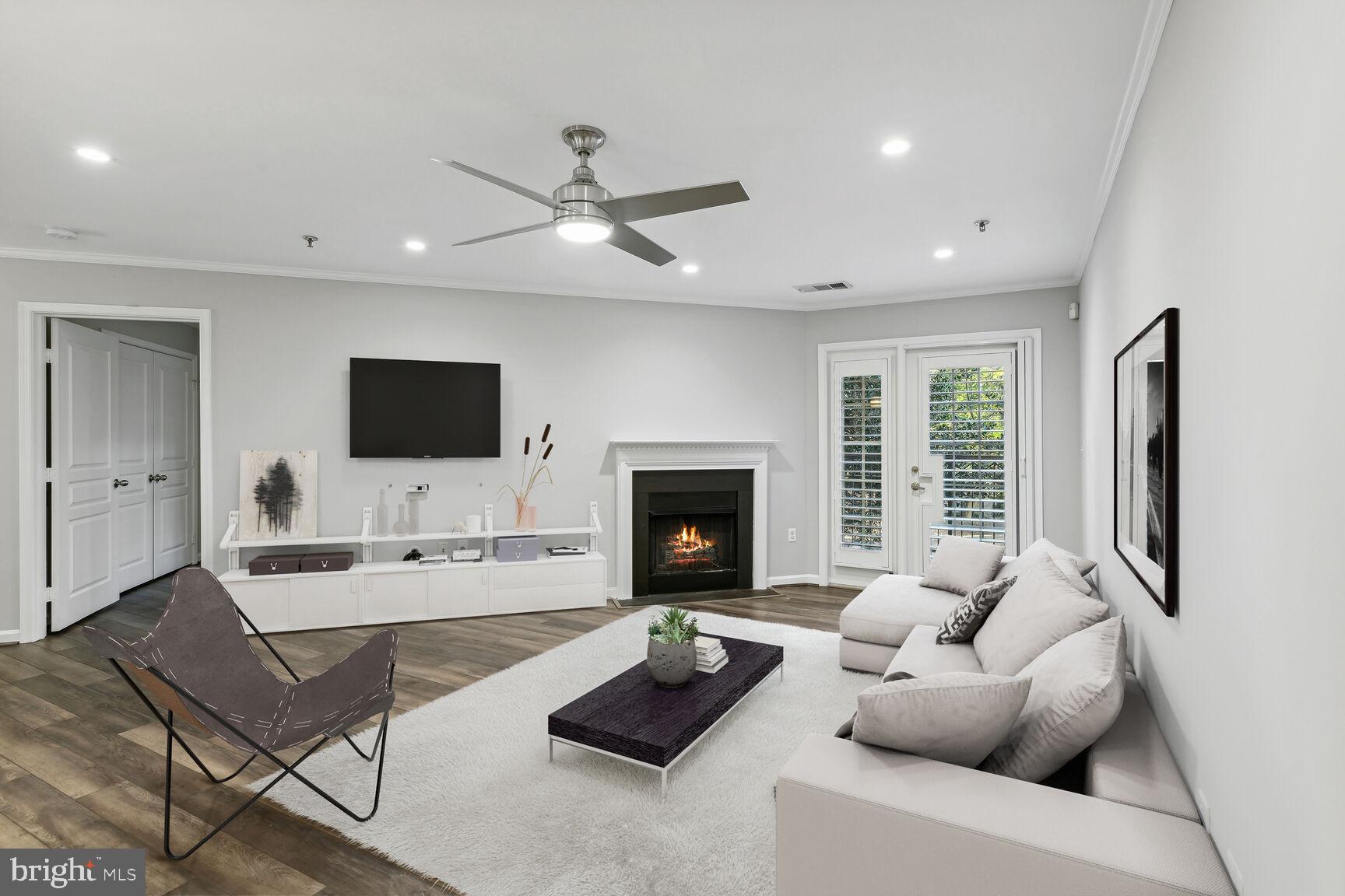 5563 Seminary Road, Unit 216 Falls Church, VA 22041 - Photo 14 of 44 Living Room - Staged