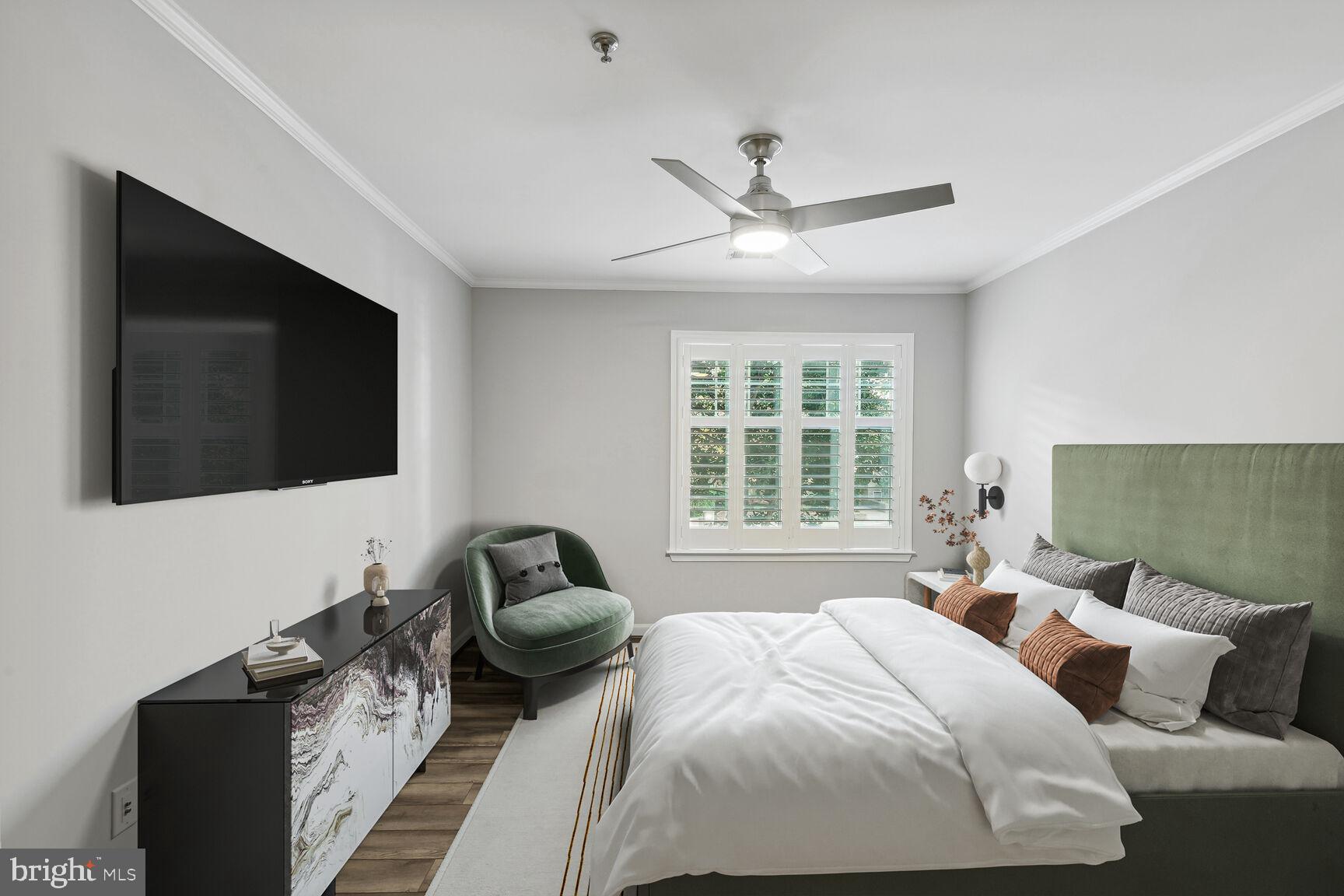 5563 Seminary Road, Unit 216 Falls Church, VA 22041 - Photo 21 of 44 Primary Bedroom - Staged
