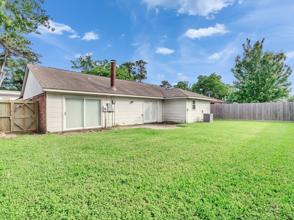 2627 North Spring Drive Spring, TX 77373 - Photo 14 of 14 Back of house