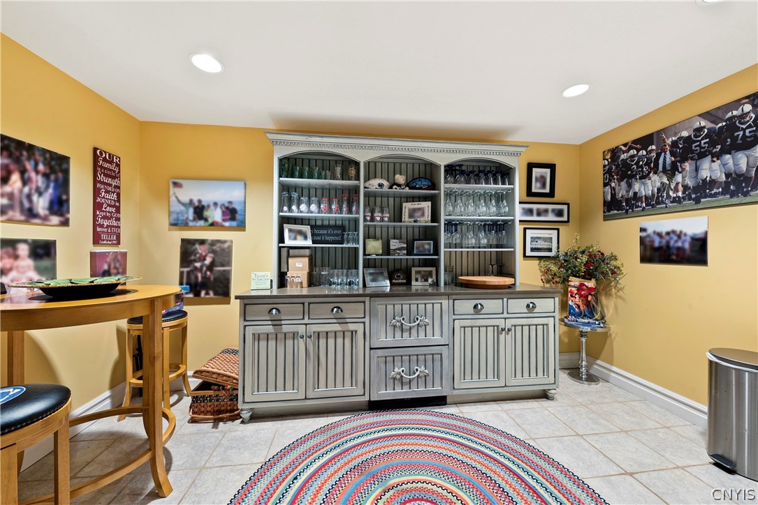 1818 West Lake Road Skaneateles, NY 13152 - Photo 39 of 47 Lower level beverage area