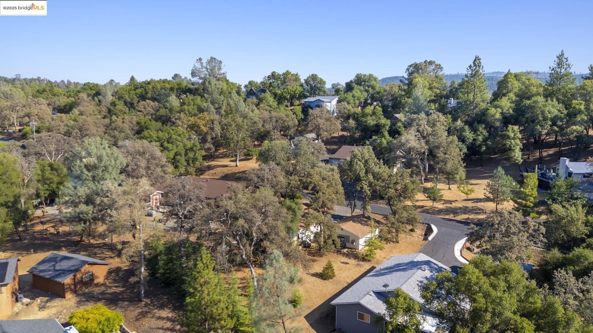 20747 Rising Hill Circle Groveland, CA 95321 - Photo 21 of 60 an aerial view of residential house with outdoor space