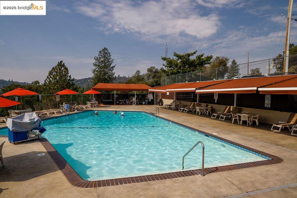 20747 Rising Hill Circle Groveland, CA 95321 - Photo 36 of 60 a view of a swimming pool with a lounge chairs and a yard