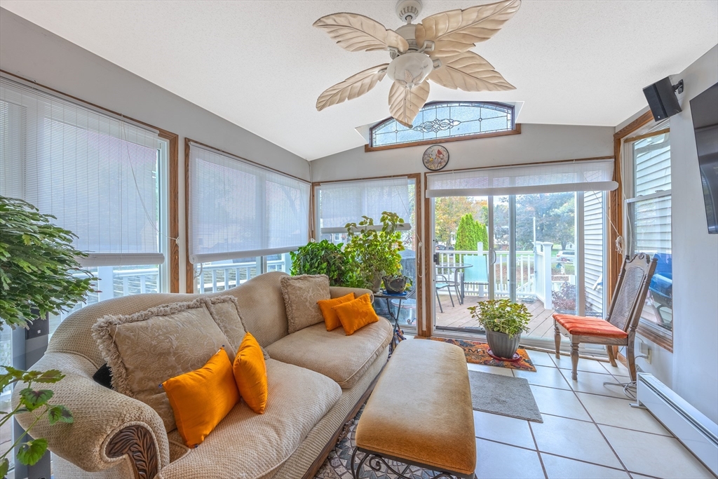 60 Elizabeth Street Feeding Hills, MA 01030 - Photo 11 of 39 a outdoor living space with furniture and a potted plant