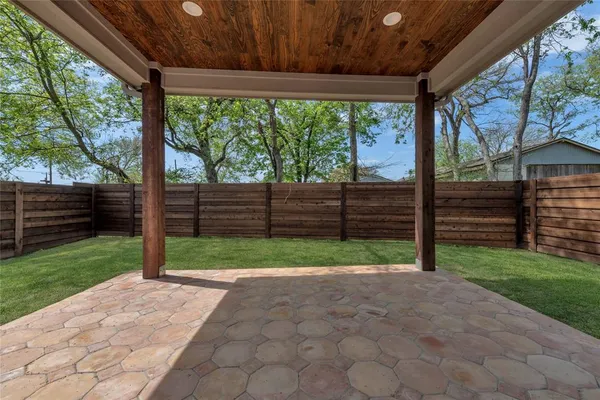 a view of outdoor space and porch