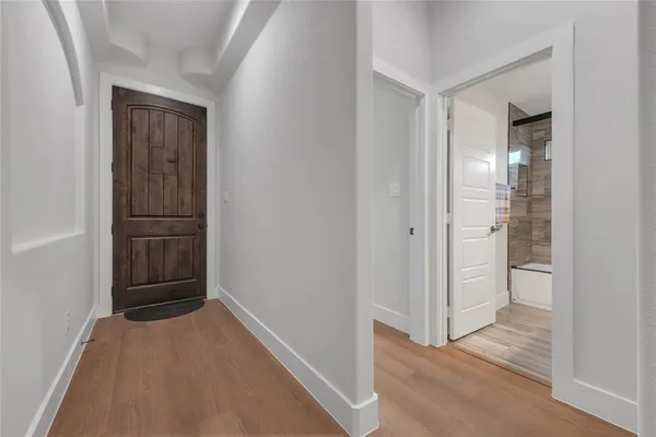 wooden floor in an empty room