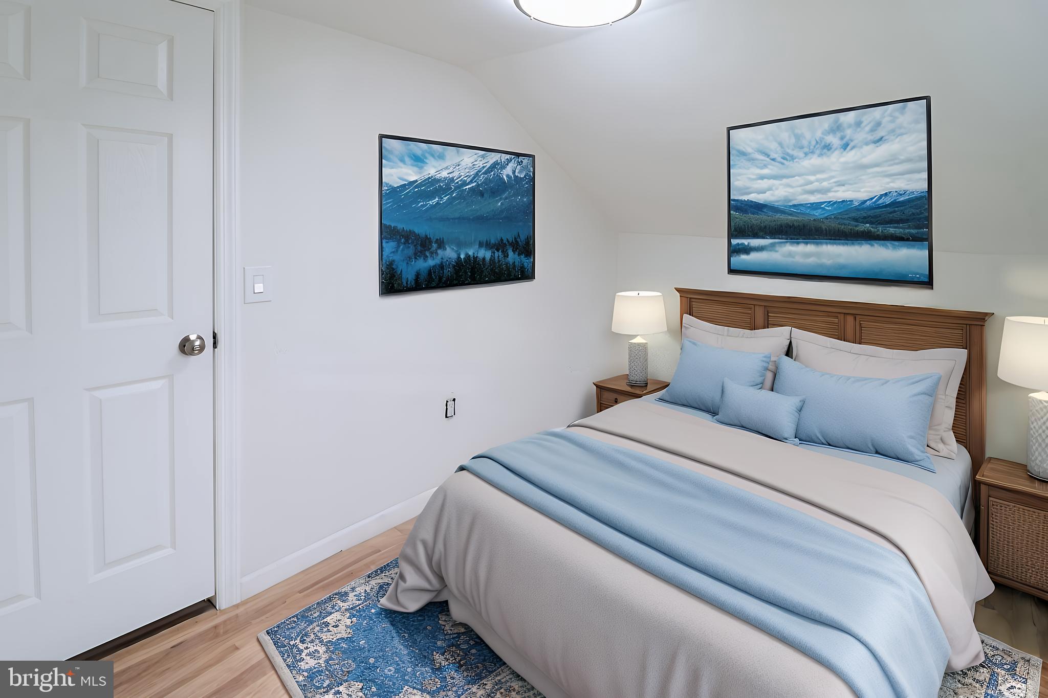 495 York Haven Road York Haven, PA 17370 - Photo 24 of 58 a bedroom with bed painting on the wall and a window