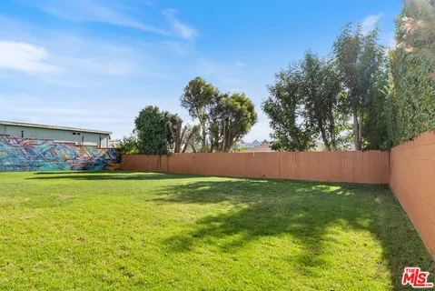 a view of an outdoor space and yard