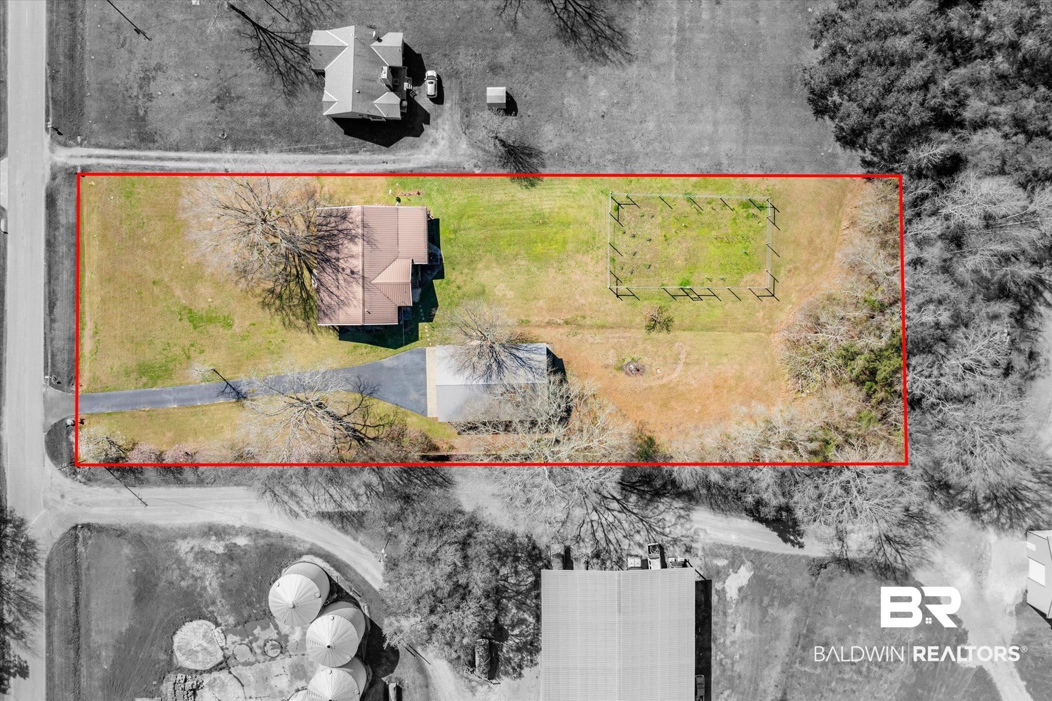 14280 Cat Deakle Road Grand Bay, AL 36541 - Photo 44 of 51 Drone / aerial view