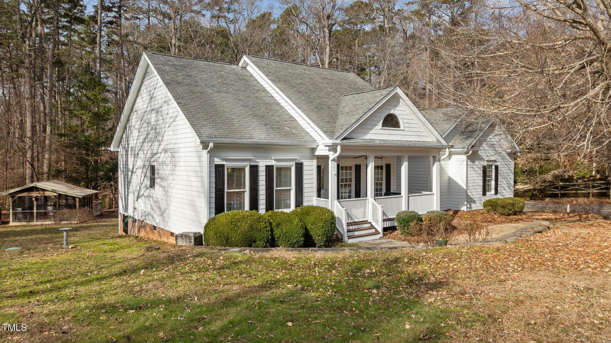 2517 Mt Vernon Church Road Raleigh, NC 27614 - Photo 3 of 45 a front view of a house with garden
