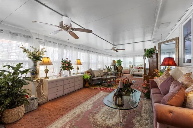 a outdoor living space with furniture and garden view