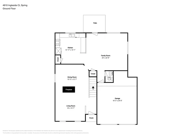 $1,940 | 4810 Ingleside Court, Spring, TX 77388