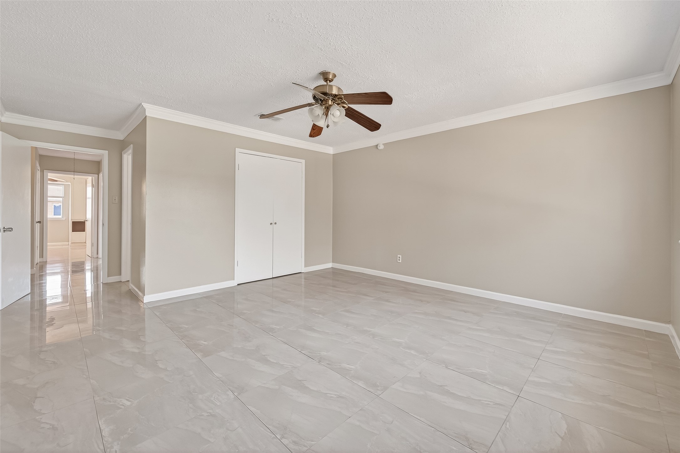 6424 Kentwick Drive, Unit 24/3 Houston, TX 77084 - Photo 37 of 48 wooden floor in an empty room