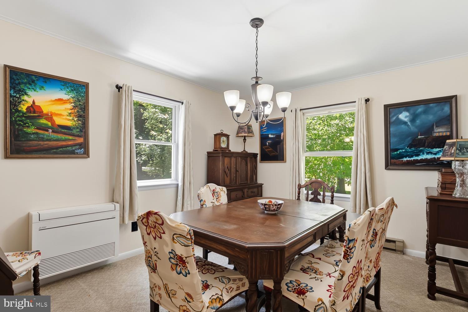 814 Wrights Neck Road Centreville, MD 21617 - Photo 31 of 53 a view of a dining room with furniture window and outside view