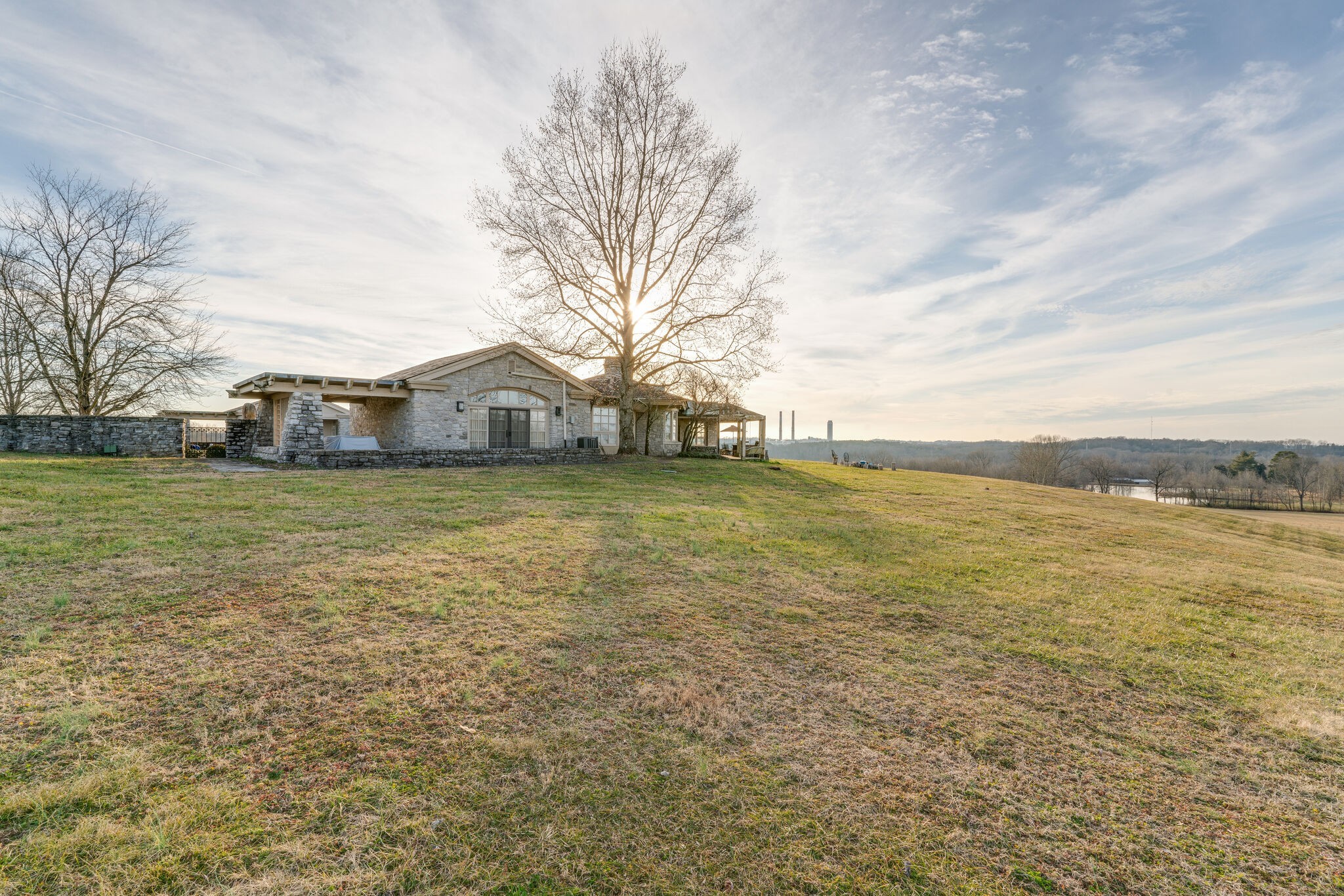 6300 Cairo Bend Road Lebanon, TN 37087 - Photo 44 of 50 a view of a lake with a big yard