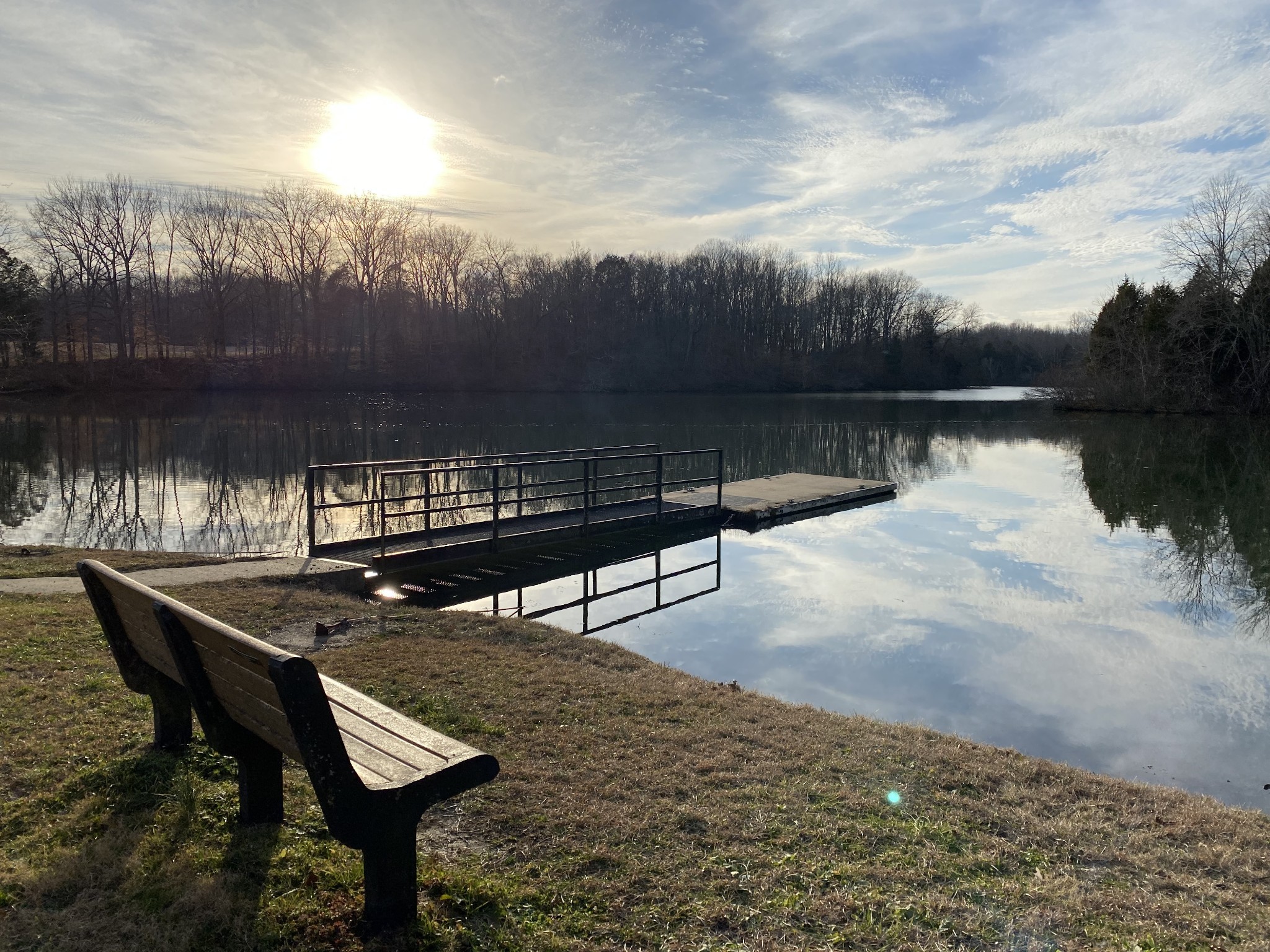 6300 Cairo Bend Road Lebanon, TN 37087 - Photo 50 of 50 a view of a lake with table and chairs