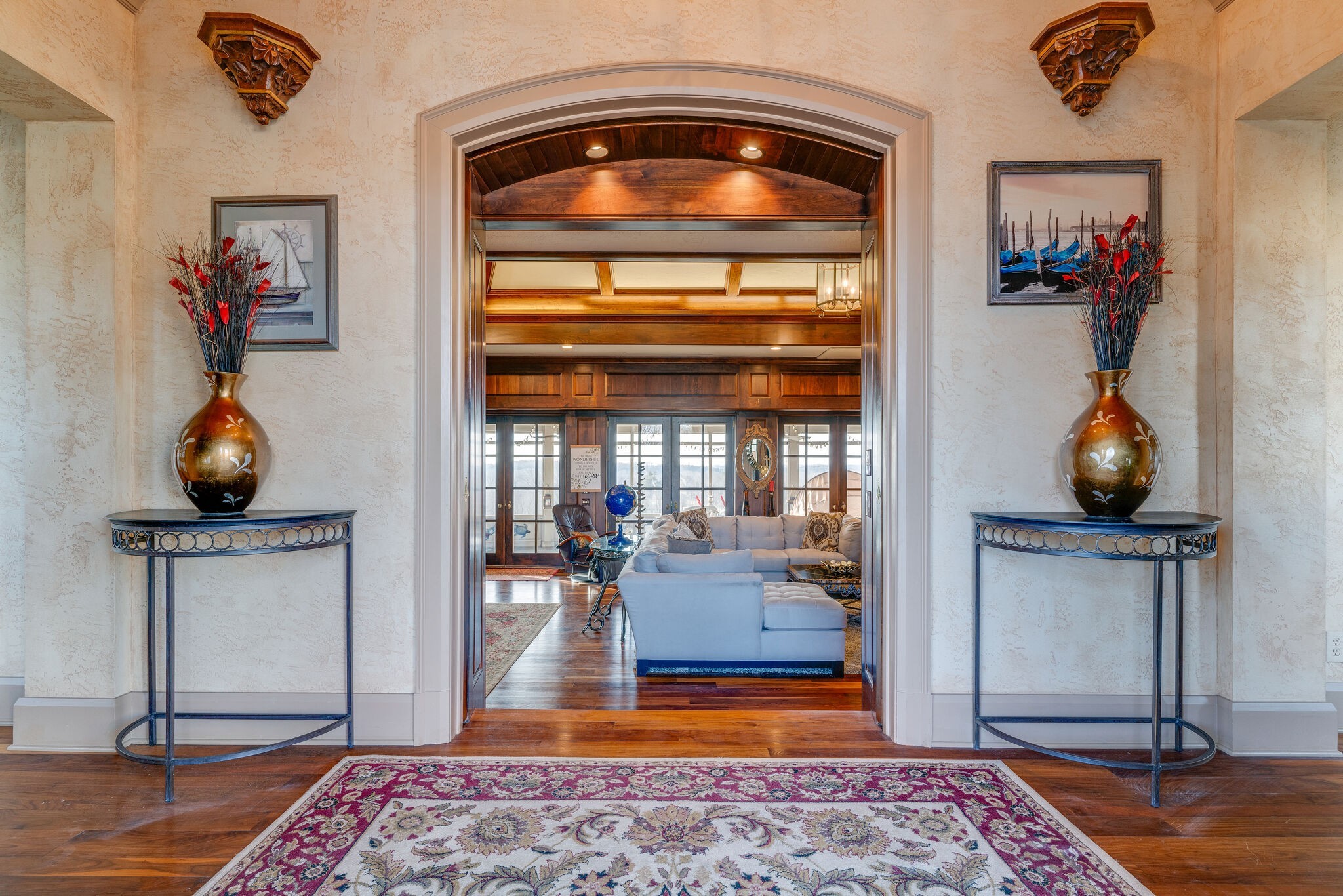 6300 Cairo Bend Road Lebanon, TN 37087 - Photo 8 of 50 a living room with furniture and wooden floor