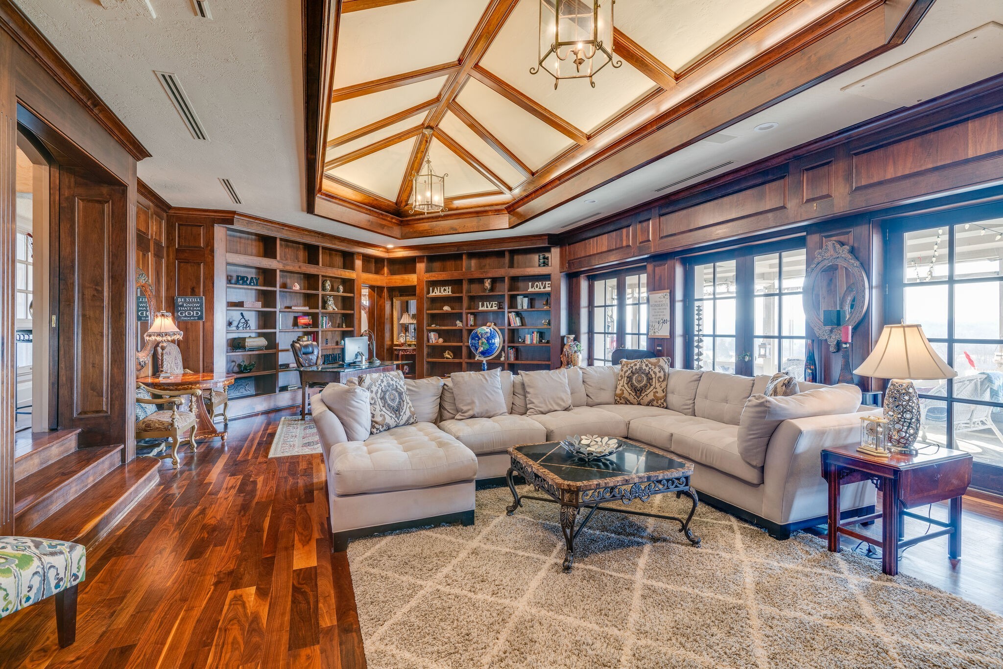 6300 Cairo Bend Road Lebanon, TN 37087 - Photo 10 of 50 a living room with furniture and a large window